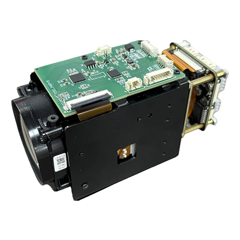 

IMX568 5MP Starlight 60fps Global Shutter PTZ Camera Module 1/1.8" Sensor 10X Optical Zoom POE RJ45/RS485/TTL Output 4G Network