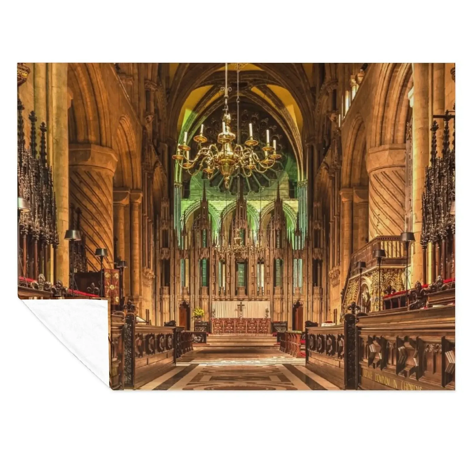 

Durham cathedral Throw Blanket Plaid on the sofa Kid'S Sofas Hairy Blankets
