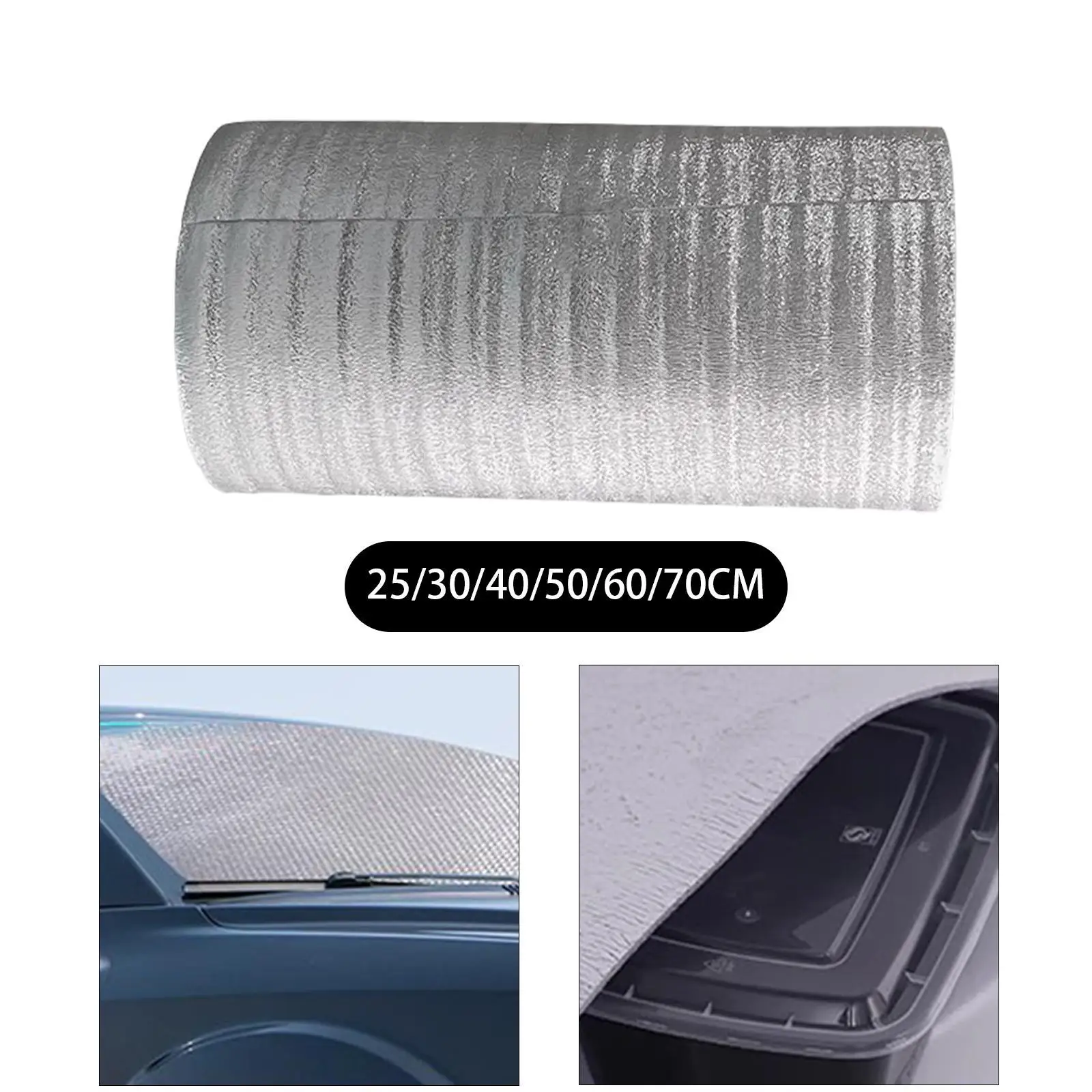 16.4ft Reflective Insulation Roll Foam Core Radiator Barrier Easy to Install