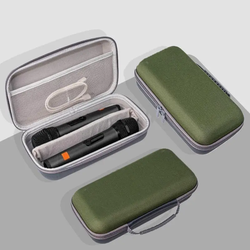 L41F Premium MIC Case مع سحابات مزدوجة لسهولة الوصول إلى مقسم قابل للتعديل