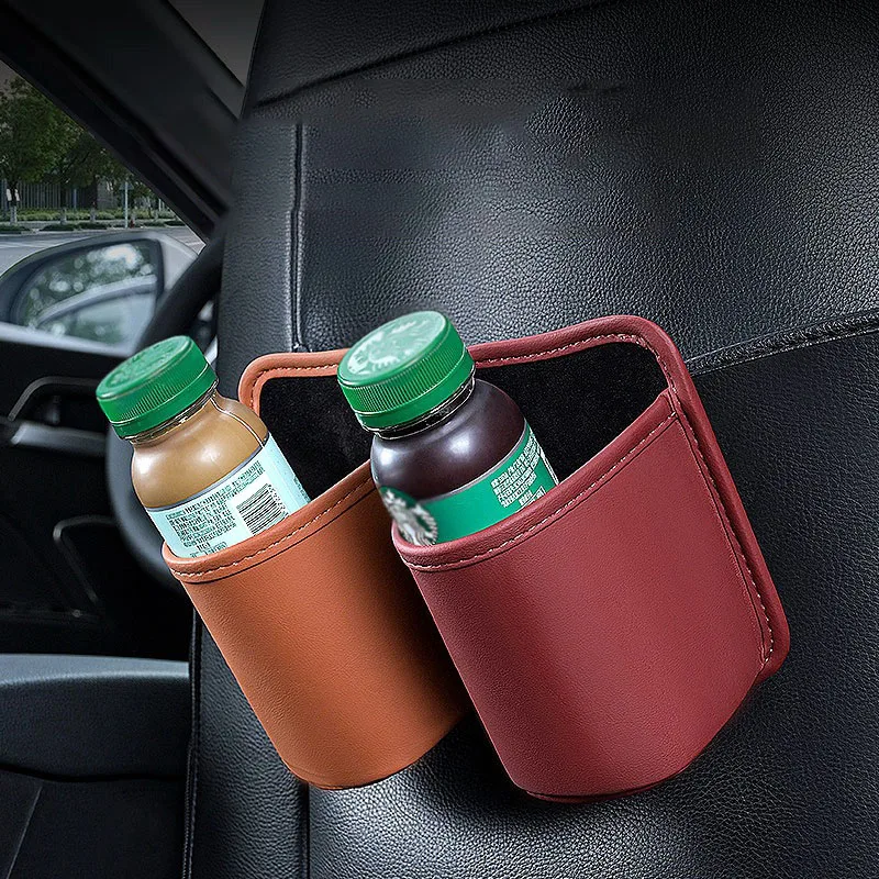 حقيبة جيب منظم السيارة لصندوق تخزين السيارة حقيبة جمع بطاقات الهاتف مفتاح لصق صندوق جيب تخزين السيارة ذاتية اللصق