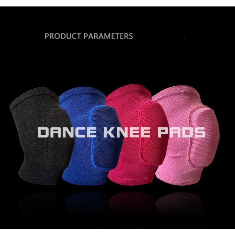Sports Compression Knee Pads Elastic Knee Protector Thickened Sponge Knee Brace Support for Dancing Workout