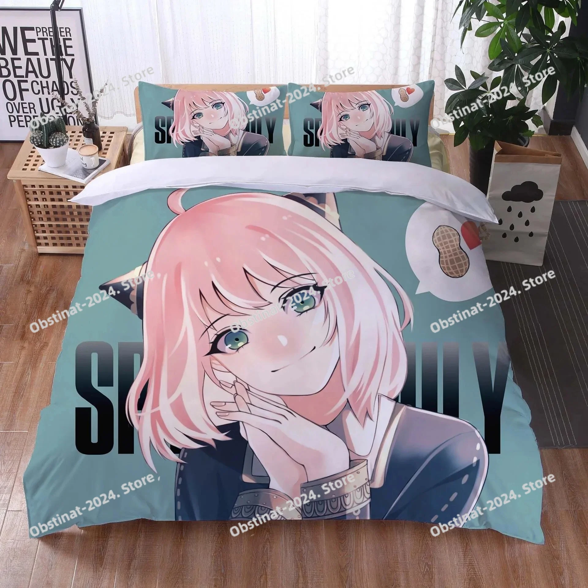 3D 인쇄 애니메이션 SpyXFamily 침구 세트 소 - Home Textiles Classic Fashion 리뷰 및 가격
