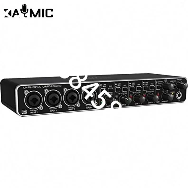 

Factory usb Pc Computer Sound Cards 4 Input Audio Interface Music Live Studio Recording Equipment Professional