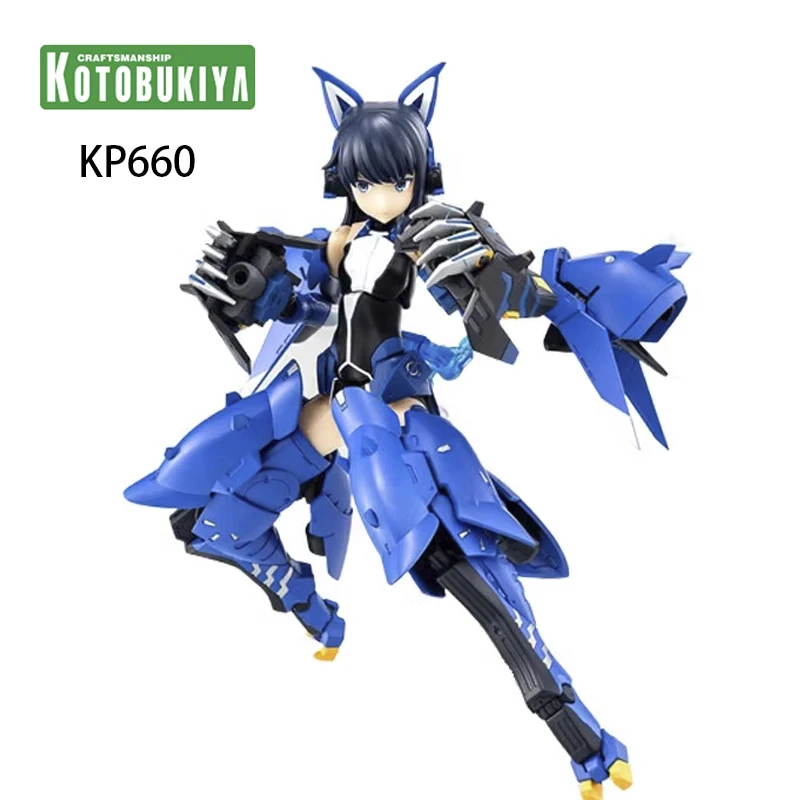 

Original Kotobukiya KP660 Megami Device Alice Gear Aegis Koashi Mutsumi Gouki Assembly Model Kits Action Figure Collectible Toys