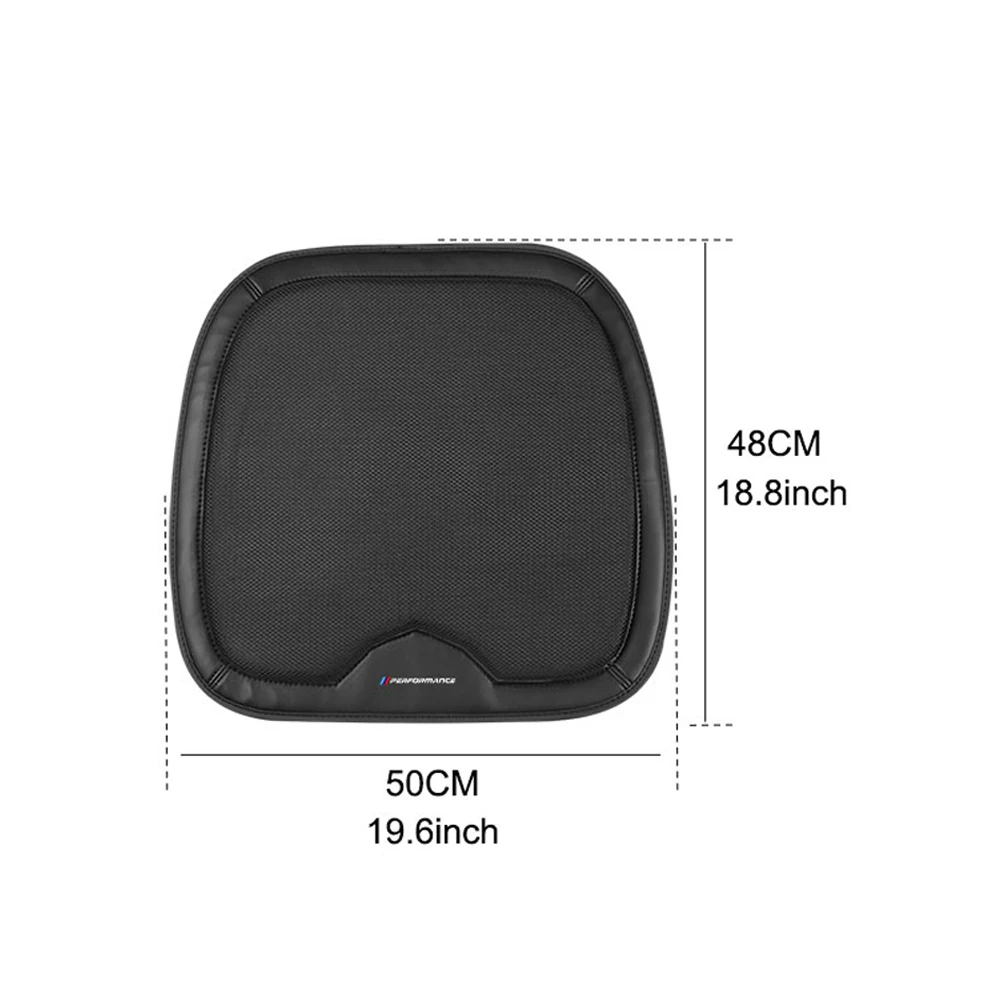 Car Breathable Seat Cover Four Seasons Universal Seat Protector Cushion Auto Interior Accessories For BMW M Performance E90 E87