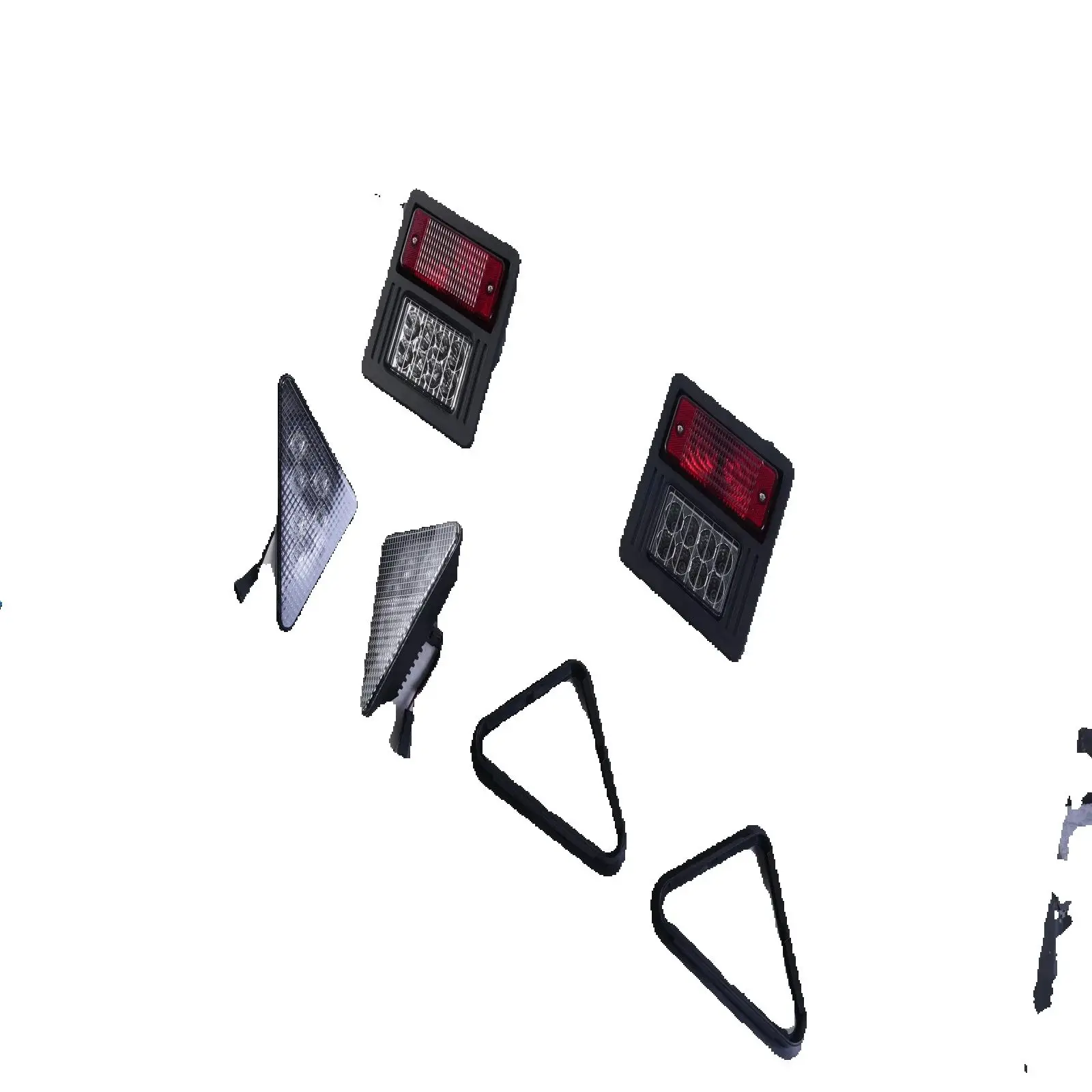 

Front LED Rear Light Kit 7259523 7259524 6670284 FOR Bobcat S150 S175 S185 S205 S220 S250 S300