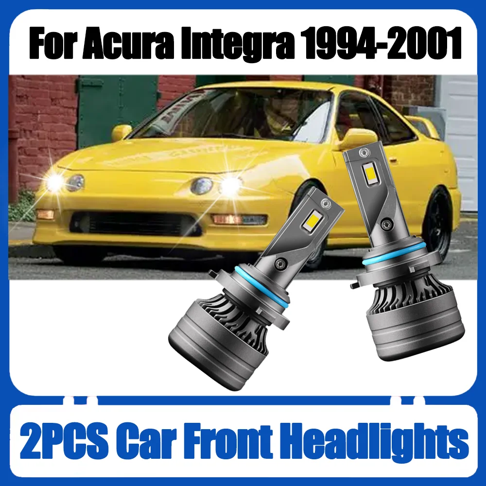 

2 шт. светодиодные фары 9006 HB4, сверхъяркие, 6000K, белые, 120 Вт, высокой мощности, для Acura Integra 1994-2001, установка Plug and Play