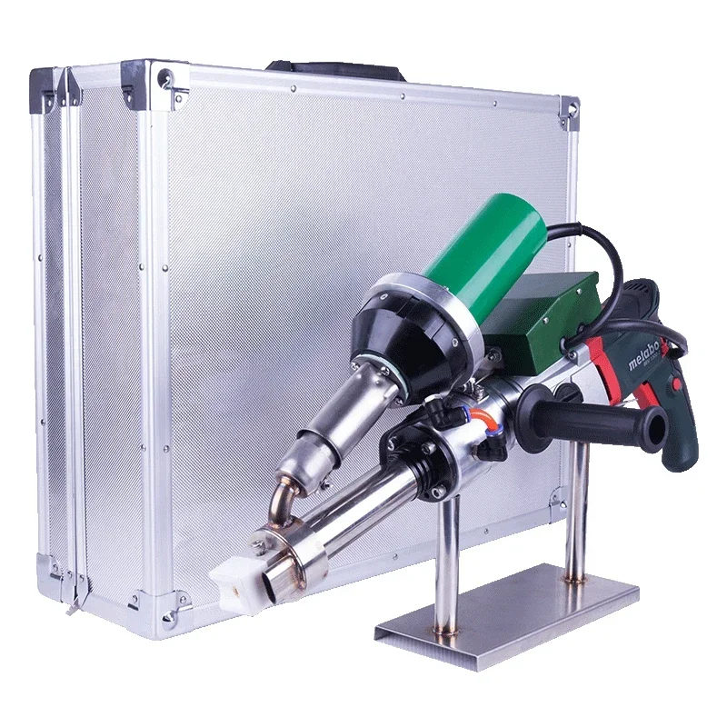 Hot Air Hand Held Plastic Extruder Welder For Plastic Pipes Sheets Films Fittings SWT-NS610A