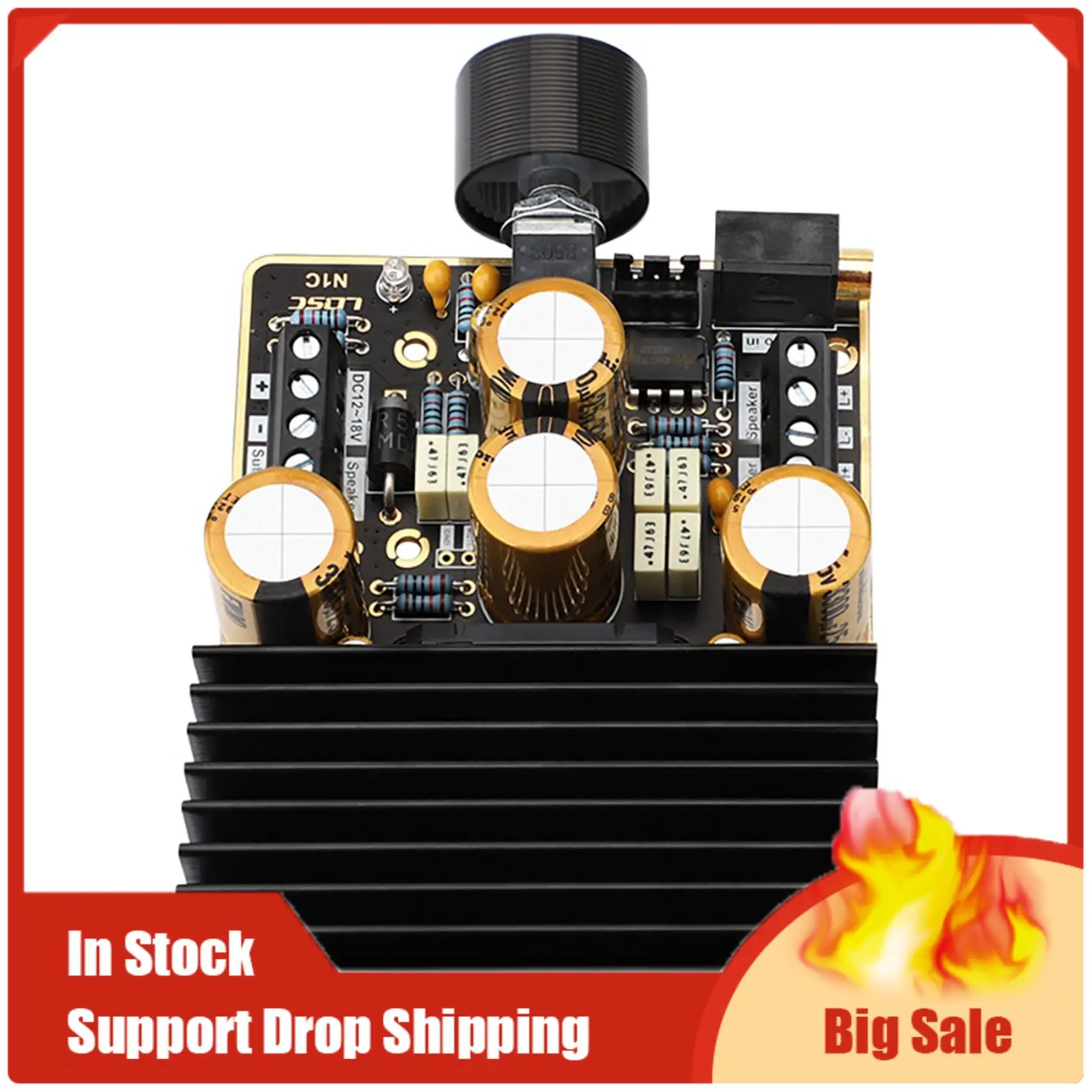 أفضل العروض LQSC TDA7850 2.1 قناة مكبر كهربائي مجلس 2X80W مع لوحة فك تشفير بلوتوث