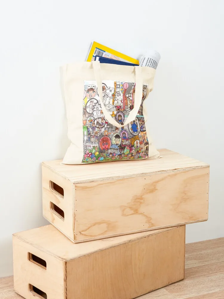 The Chocolate Factory Tote Bag bags luxury women Cloth bags canvas tote bags custom