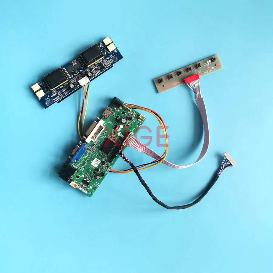 

Для HSD150MX13 LTM150XH LTM15C458 HT15X23 Комплект платы контроллера ЖК-экрана 1024x768 HDMI+DVI+VGA 1024*768 20-контактный LVDS 4-CCFL