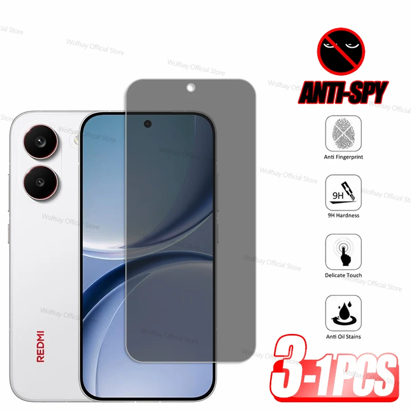 

1/2/3 шт. защитная пленка для экрана Xiaomi Redmi Turbo 5, стекло Xiaomi Redmi Turbo 5, закаленное стекло, антишпионская пленка Redmi Turbo 5