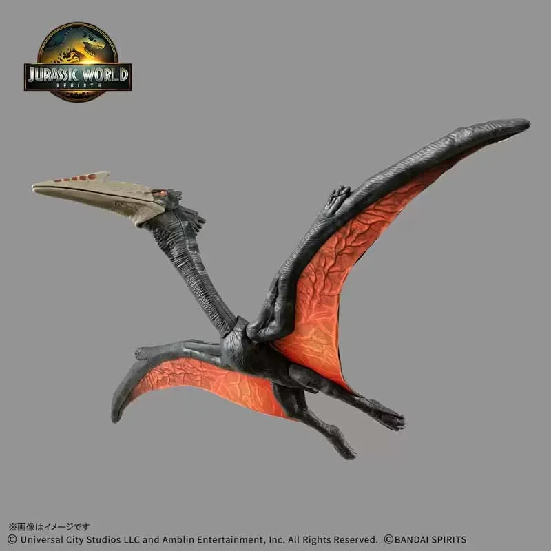 Bandai jurassic world: jurássico mundo quetzalcoatlus anime figura de ação montagem modelo brinquedos modelo colecionável presentes em estoque