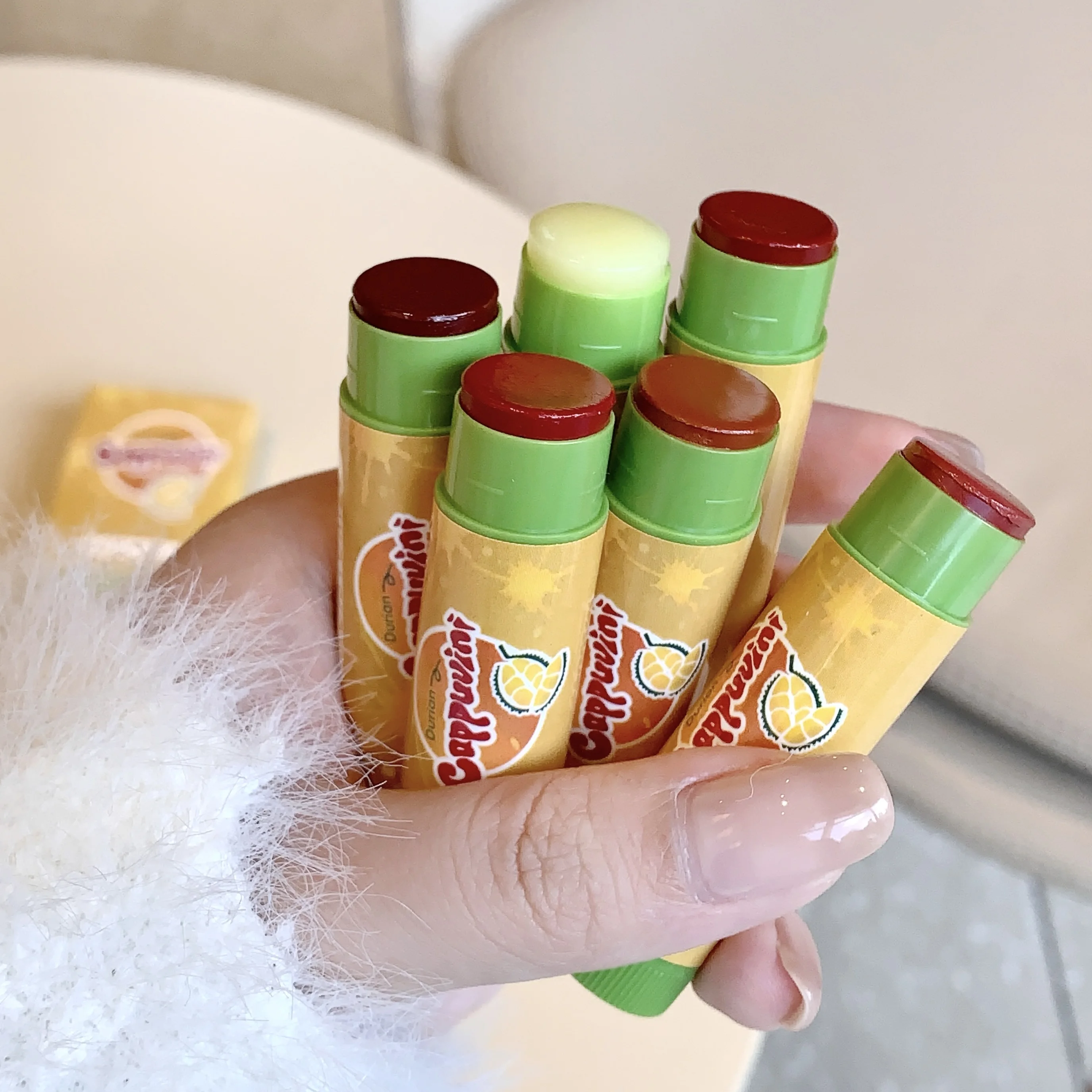 3 stuks hydraterende getinte lippenbalsem - hydraterende Koreaanse make-up voor glanzende lippen, langdurig - perfect Valentijnsdagcadeau