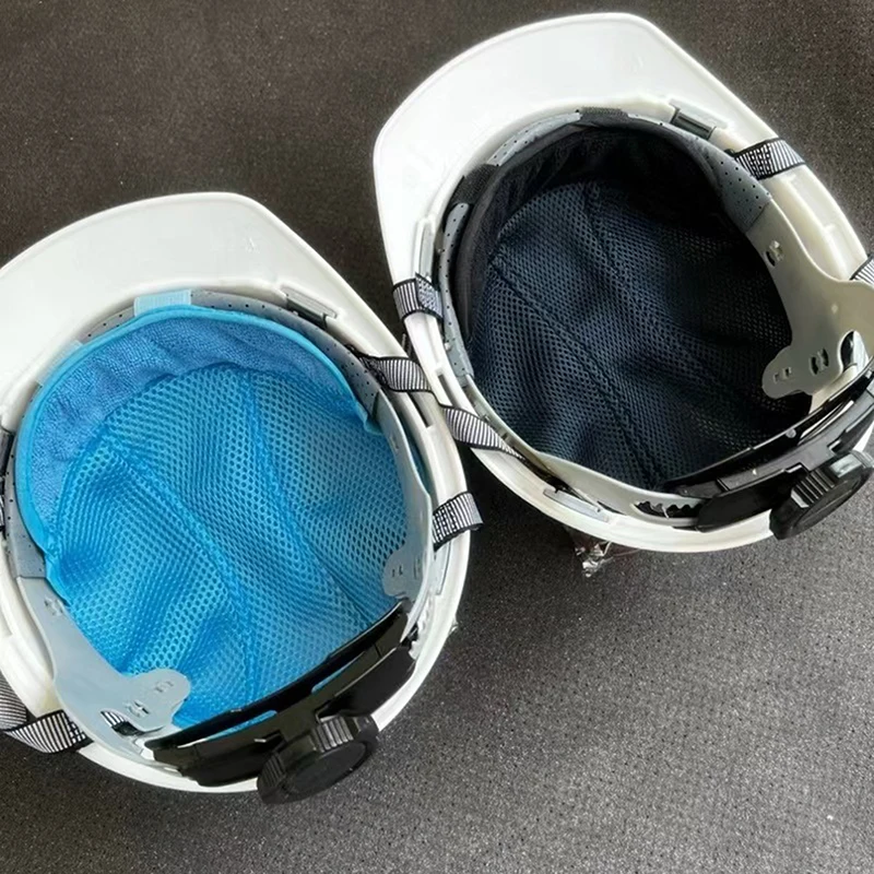 Helmet Insert Liner Breathable Mesh Sweat Band Safety Cap Cooling Pad Sweat-absorbing Ventilation Head Protection Adult