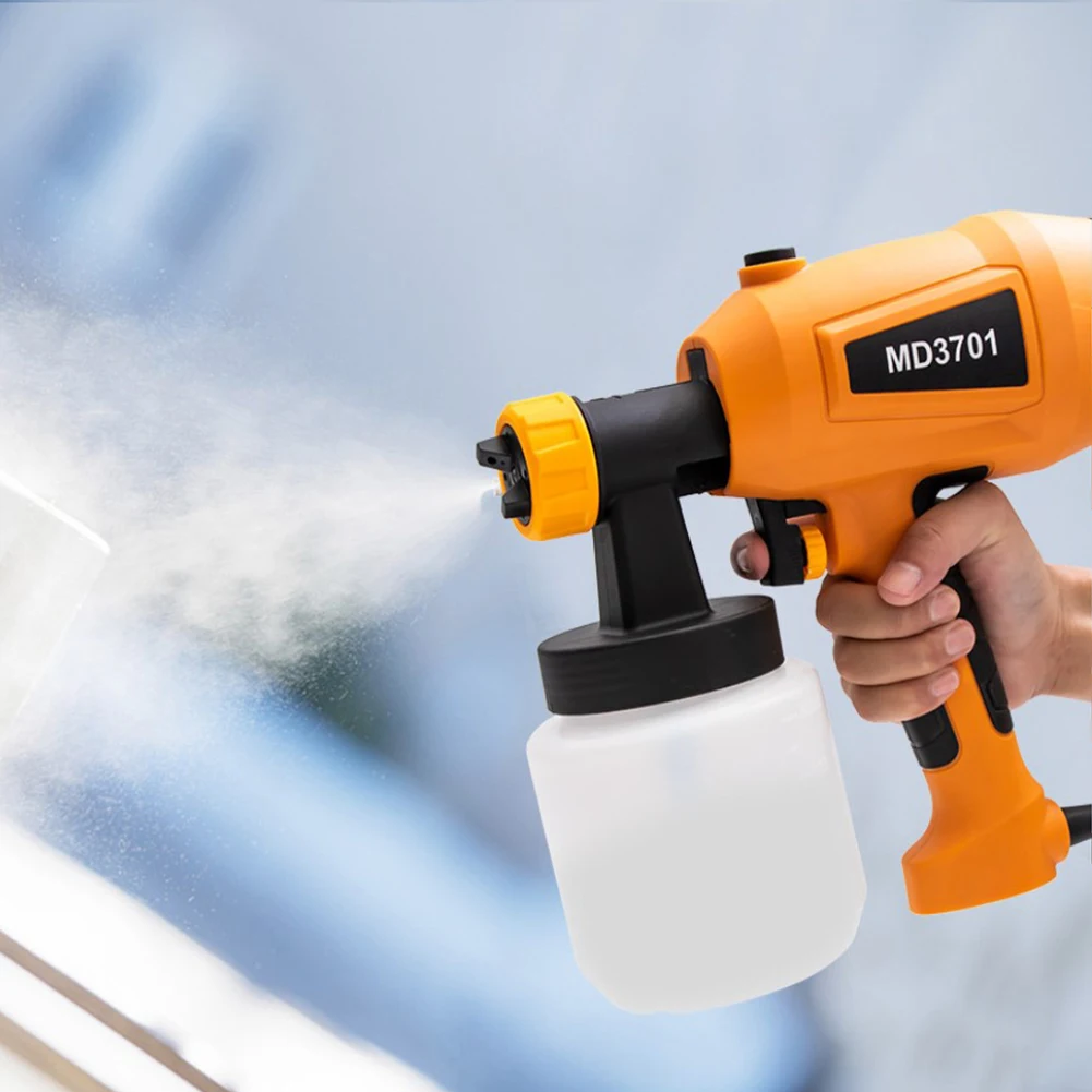 

400W Electric Spray Machine High Power Electric Paint Sprayer 3 Nozzle Easy Spraying 800ml Large Capacity Spray Gun