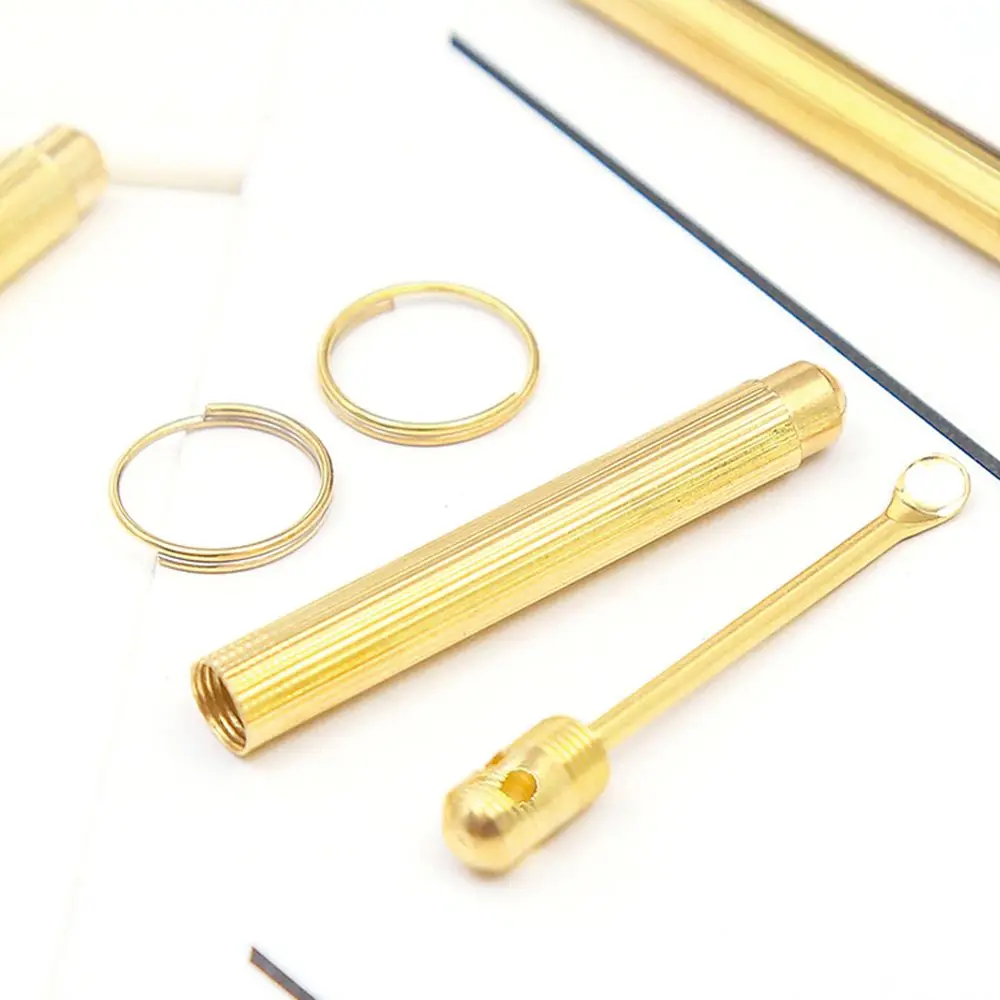 Portatile 1PC Detergente per cerume Strumento per la pulizia dell'orecchio Tipo pieghevole Cucchiaio per l'orecchio Curette Strumenti per scavo dell'orecchio Strumenti per la rimozione del cerume