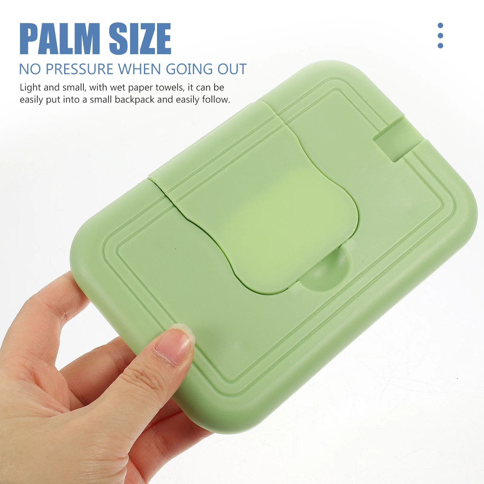 

Portable Tissue Warmer Wipe Warmer for Home Travel Car Use Durable PP Material Constant Temperature Design