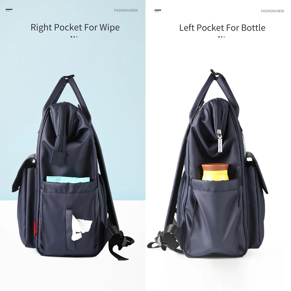 INSULAR Tier Cartoon Design Windel Tasche Rucksack Wasserdicht Mama Mutterschaft Pflege Tasche Große Kapazität Reise Kinderwagen Tasche