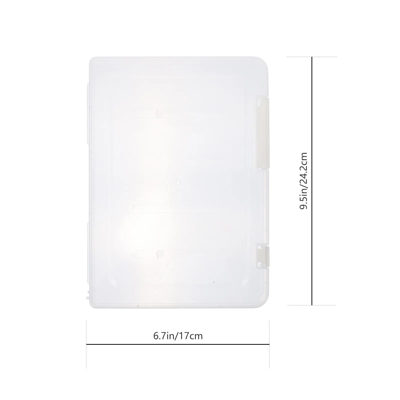 Plastic Storage Box for Office Supplies File Organizer Container Desk Paper Holder Archive Folder Document Case Storage Solution