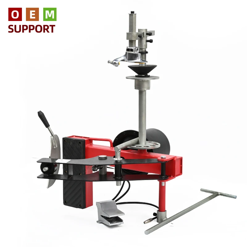 KARLION KR-F6550 Portable Pneumatic Tire Changer CE Certified Compact Design Easy Storage Tire Removal Tools Professional Auto