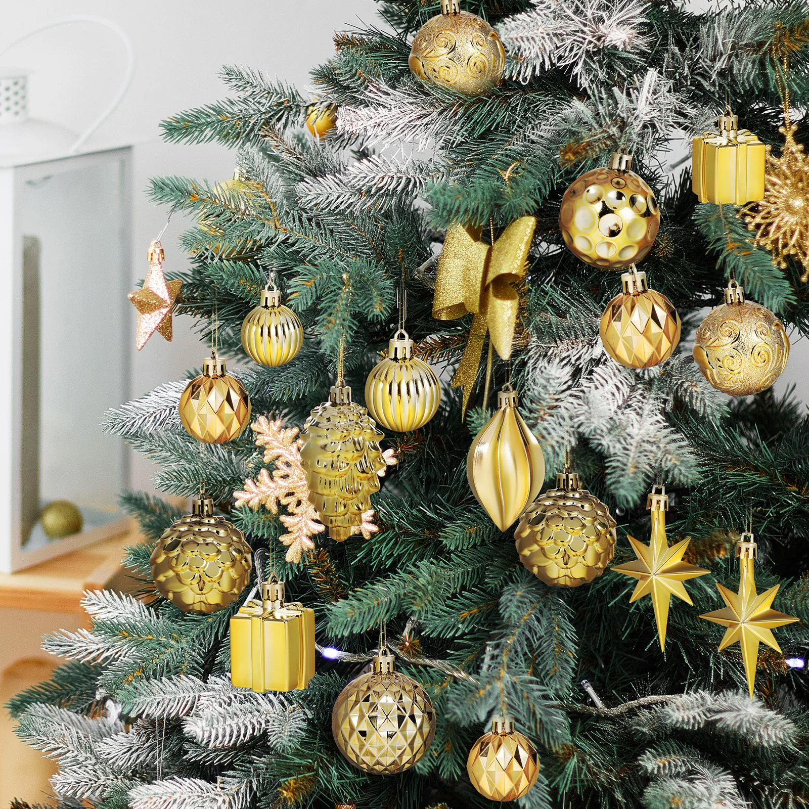 

12Pcs Xmas Hanging Pendants Fine Workmanship Versatile Use Table Decors Vintage Home Decor Christmas Tree Decoration