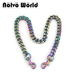 1 13Mm Anodized Ánh Kim Rainbow Nhôm Dây Chuyền Nữ Túi Ví Ví Dài Dây Đeo Dây Chuyền Dây Xích