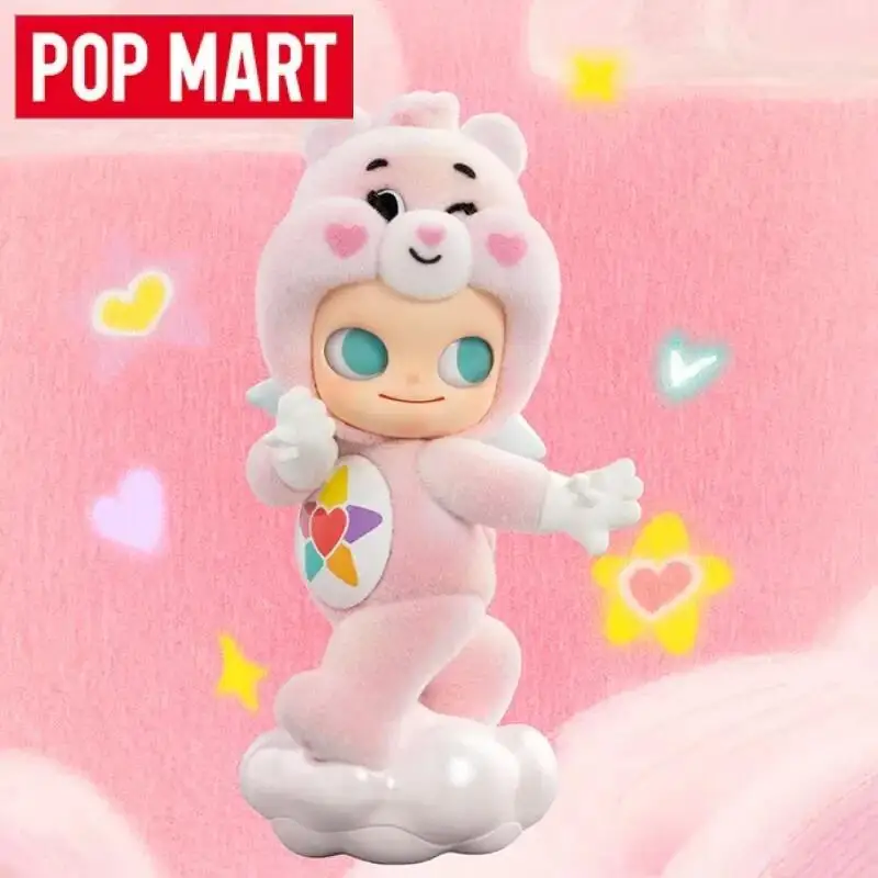 POP MART CareBears X Zsiga Series Blind Box Anime Action Figure Guess Bag Figurines Doll Desktop Decoration Cute Model Toys Gift
