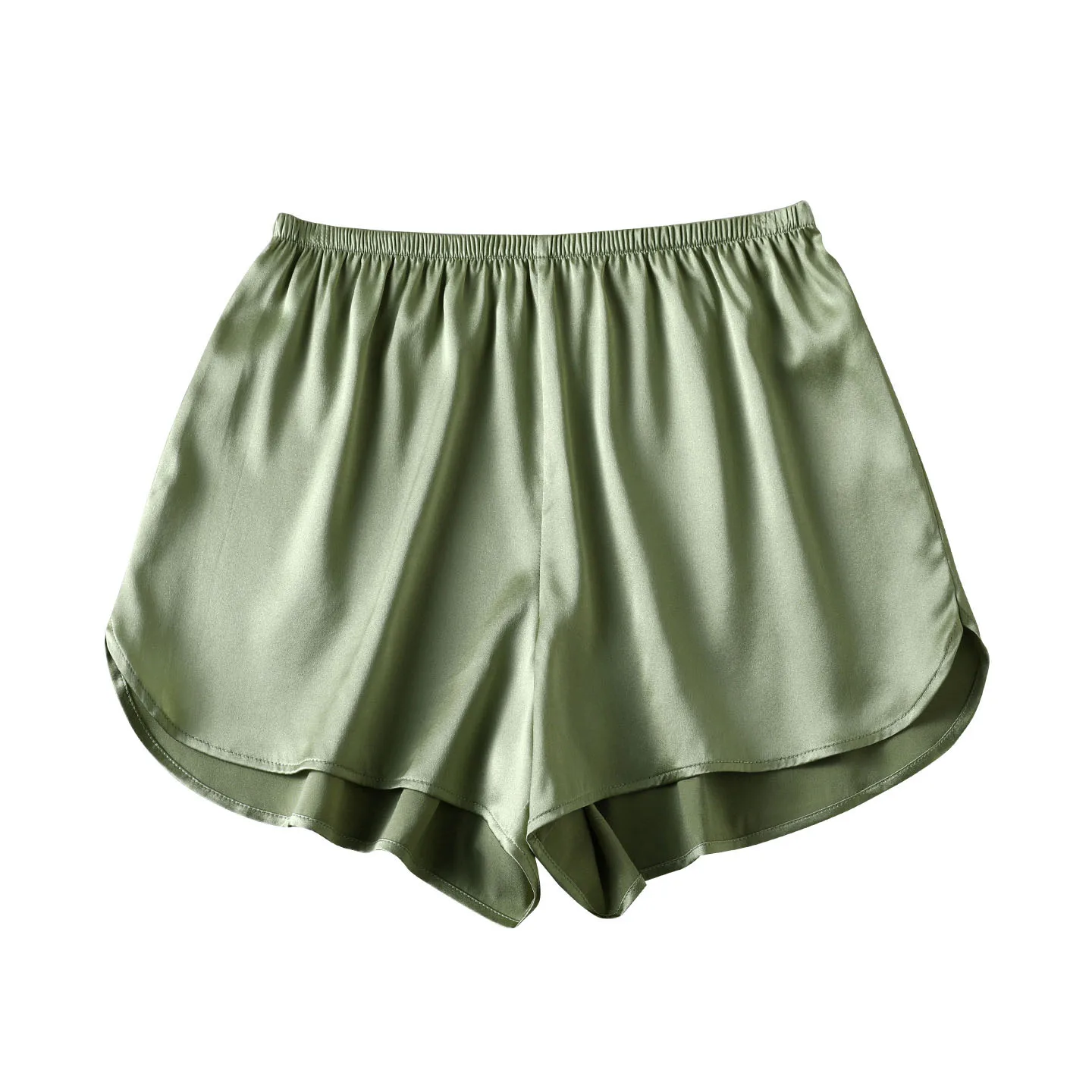 Elegant Silk Satin Women's Shorts Comfort Pure Silk Shorts Sleepwear Woman Casual Pajama Pants Home Wear Women Summer Pajamas