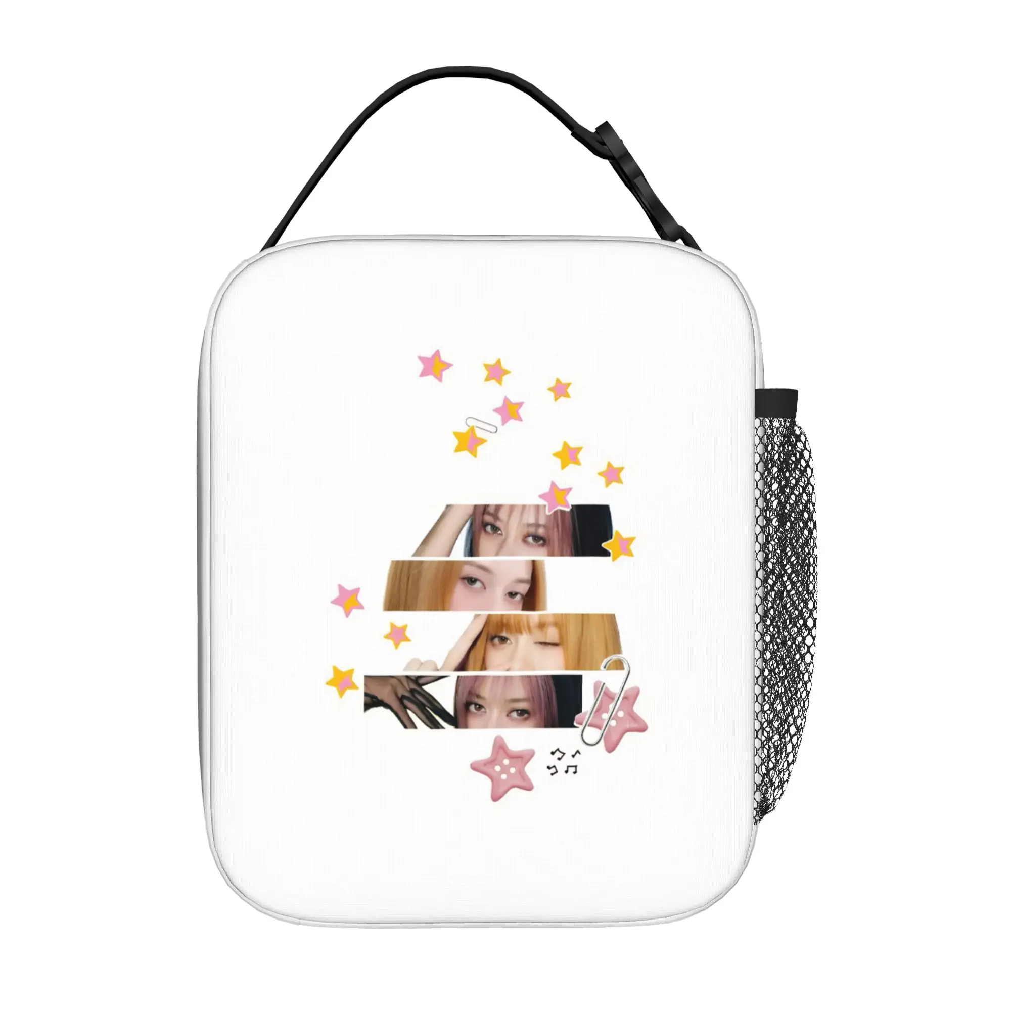 Katseyes Kpop Girl Group Thermal Insulated Lunch Bag for Picnic  Portable Food Bag Container Cooler Thermal Lunch Boxes