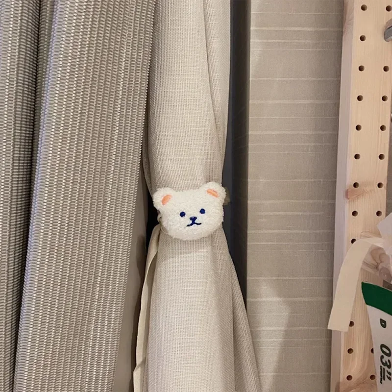 1pcs Children Room Curtains With Decorative Curtains Cartoon Doll Curtains Cute Cloud Shaped Curtain Clips Home Curtain Straps