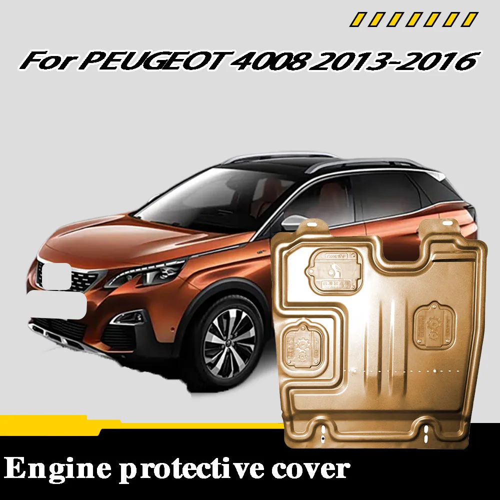 

For PEUGEOT 4008 2013-2016 2.0L Engine Guard Plate Splash Shield Mud Fender Cover Mudguard Protector