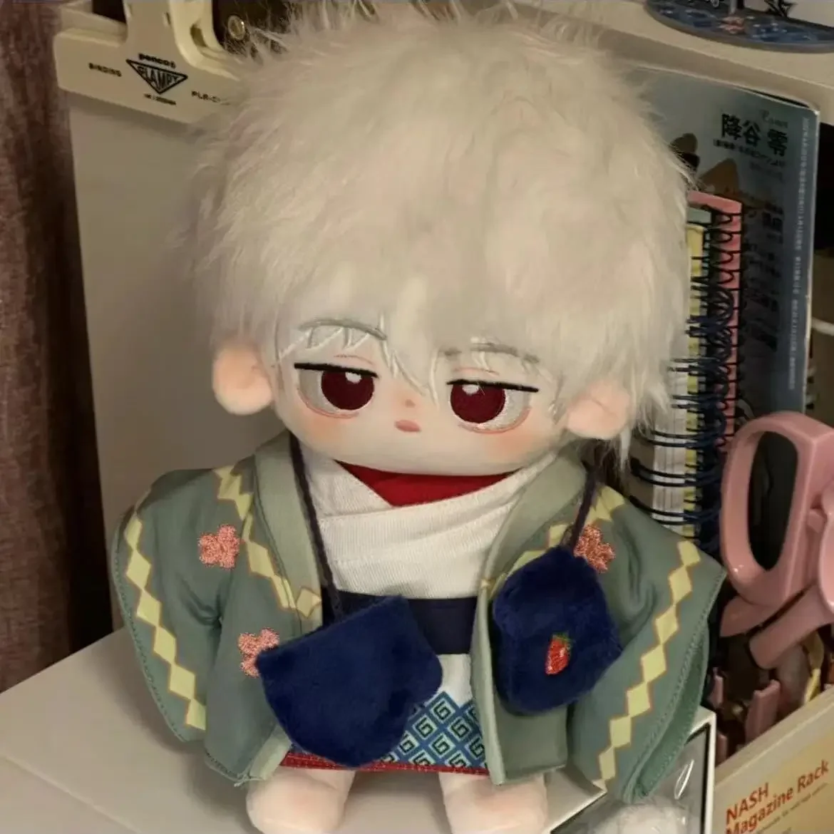 20 センチメートルアニメ銀魂坂田銀時アニメフィギュアコスプレソフトぬいぐるみぬいぐるみ枕ホリデー誕生日プレゼント子供のためのホーム Dec