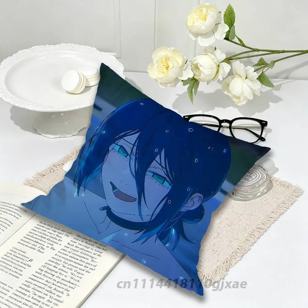 C-Chainsaw M-Man R-Reze Arc Pillow for Sofa Seat Chair Decorative/Modern Home Decor Print Throw Cushion