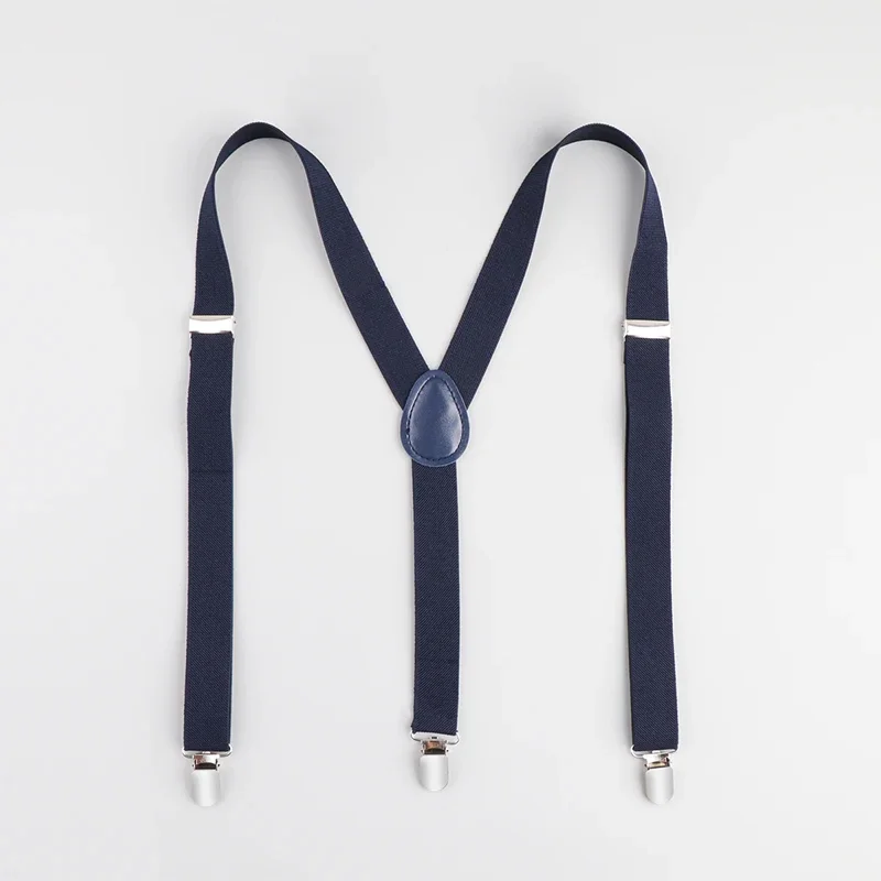 الرجال Y شكل قابل للتعديل 1 بوصة واسعة مطاطا معلقة السراويل الحمالات مع مقاطع معدنية المشابك لبدلة الزفاف اكسسوارات رجالي