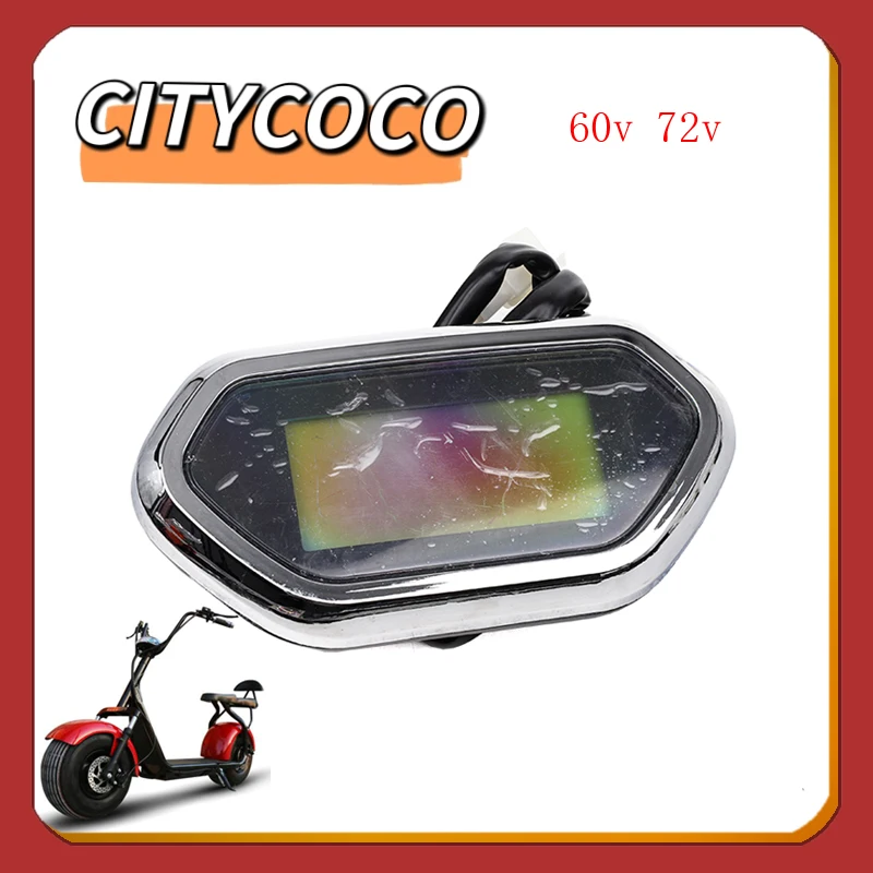

Электрический скутер 60 в 72 в, одометр для скутера Citycoco, аксессуары для скутера Harley, дисплей уровня заряда батареи, спидометр, Шестеренчатый стол