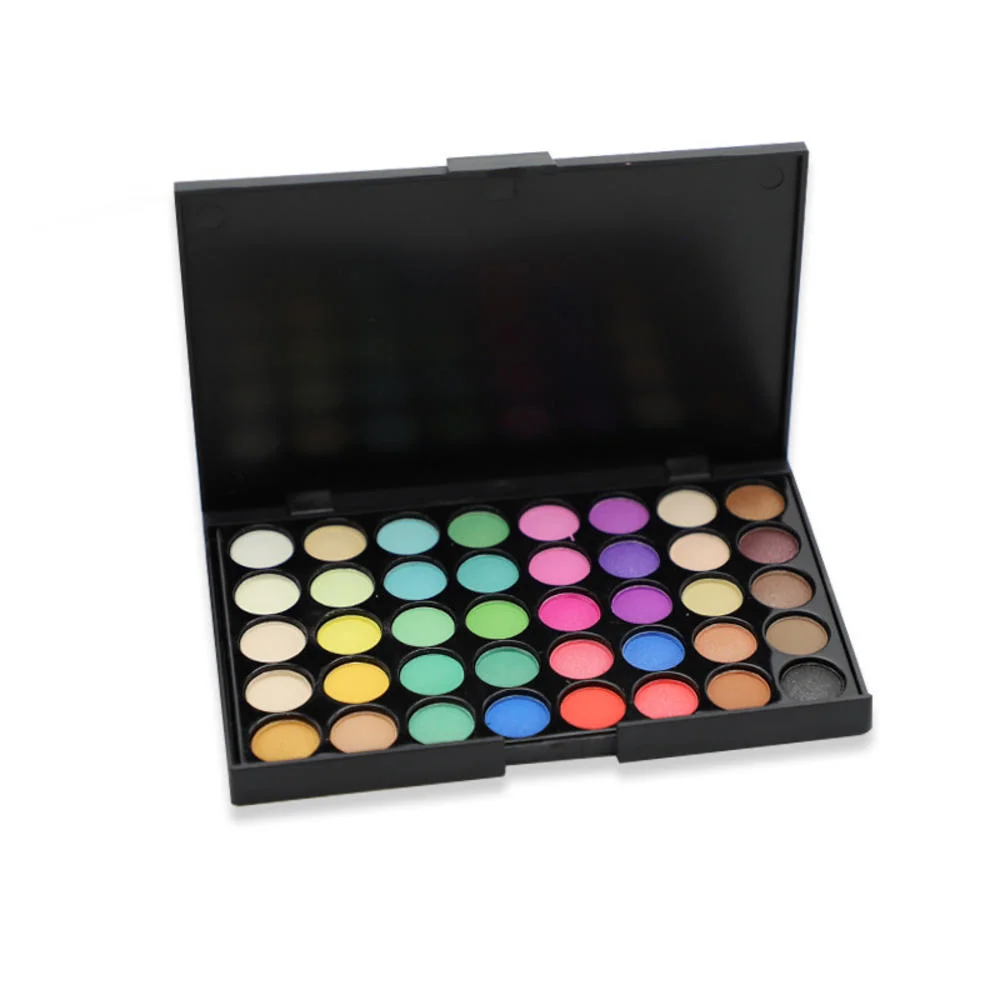 40 Colors Professional Stage Makeup Eyeshadow Palette Makeup Pigment Matte Eye Shadow Waterproof Glitter Cosmetic Eyeshadow