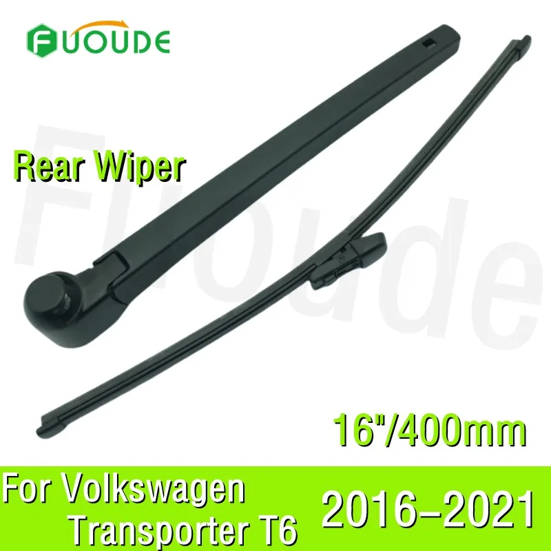 

Rear Wiper Blade For VW Transporter T6 16"/400mm Car Windshield Windscreen Rubber 2016 2017 2018 2019 2020 2021