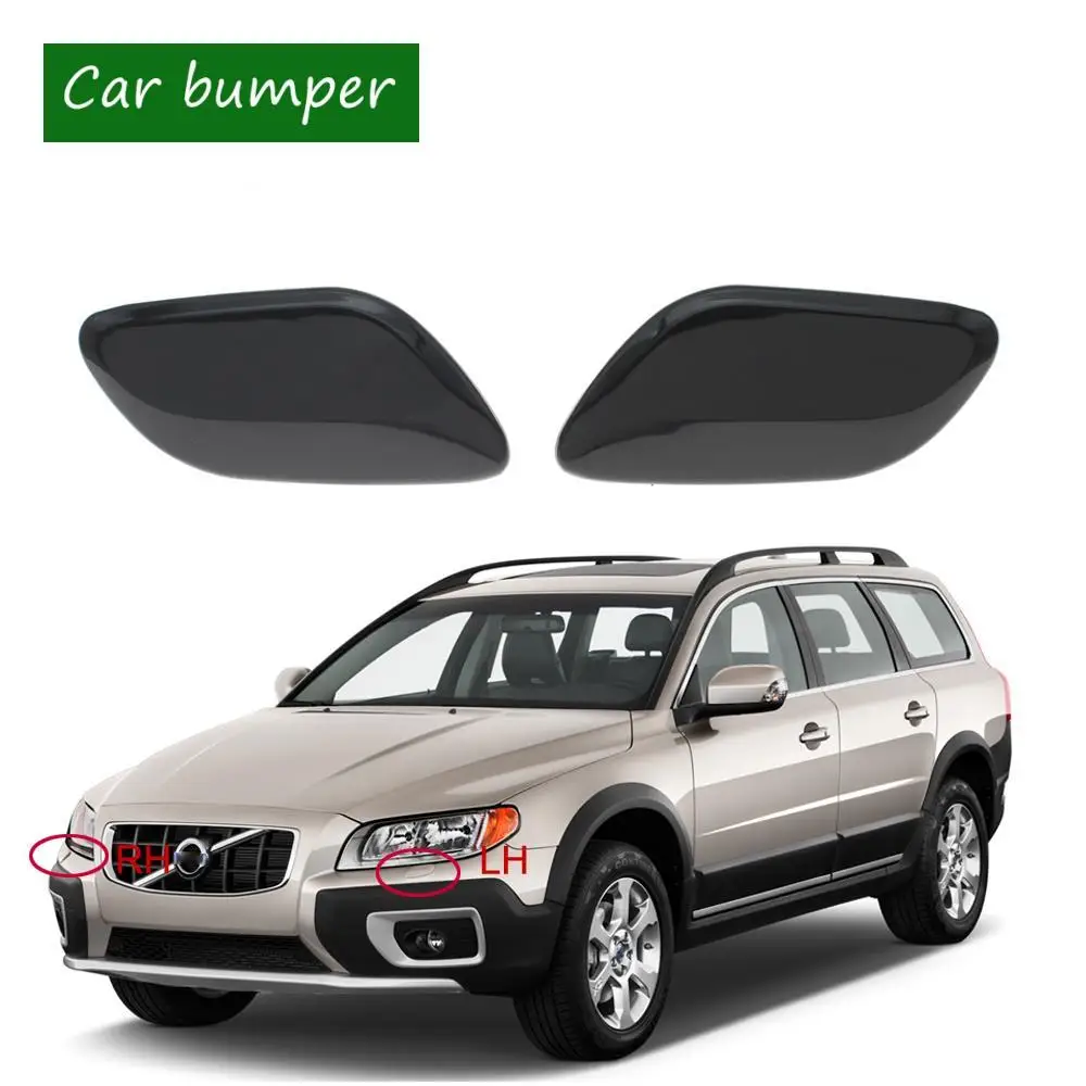 

New Front Headlight Washer Nozzle Cover lamp Water Spray Jet Cap For VOLVO XC70 MK2 2008 2009 2010 2011 2012 2013 2014 2015 2016