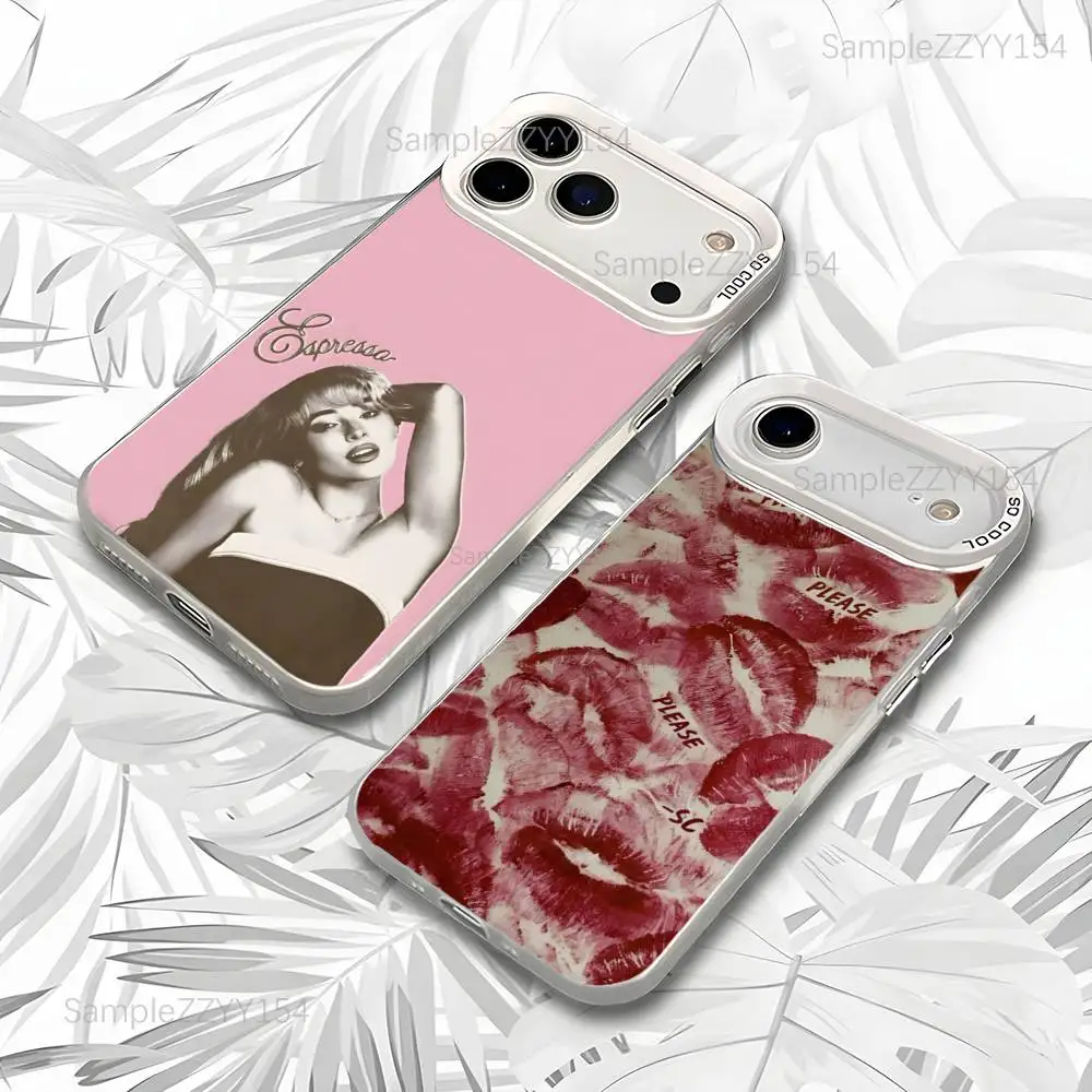 

Sabrina Carpenter Short N Sweet Phone Case For iPhone 17,16,15,14,13,12,X,8,Pro,Max,Plus,E,SE4,Air,Mini White IMD Matte