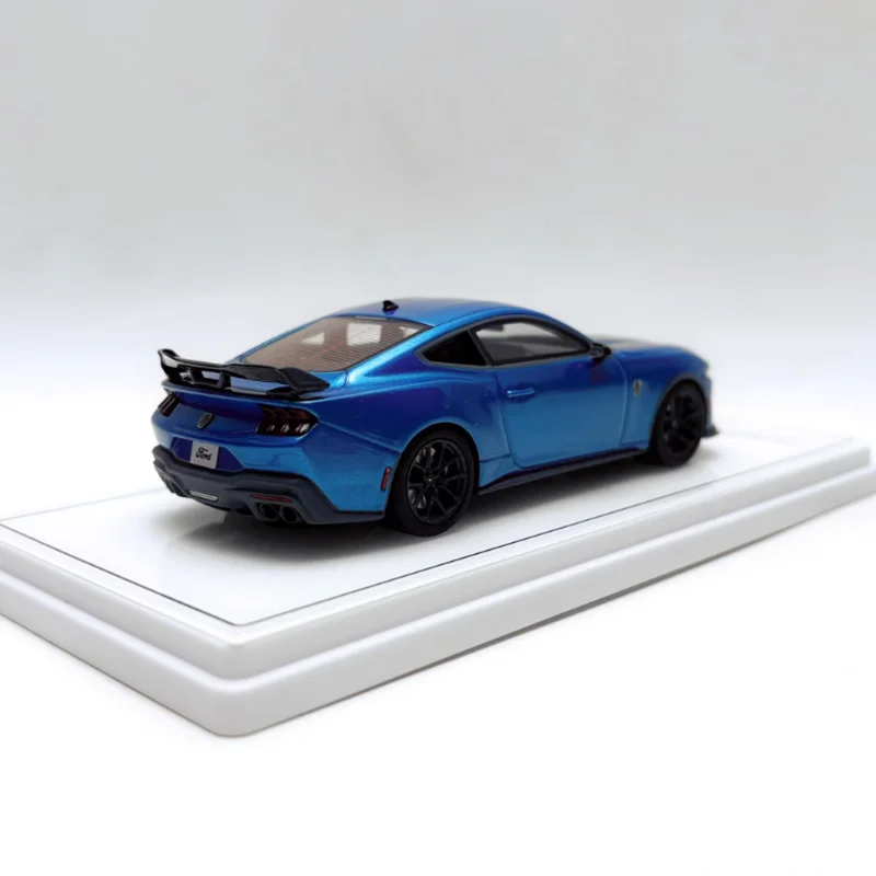 โมเดลรถมัสแตงดาร์คฮอร์ส ขนาด 1:43 ทำจากเรซิ่น ของสะสม ของที่ระลึก ของขวัญสำหรับเด็กและผู้ใหญ่ ของตกแต่งแบบตั้งโชว์