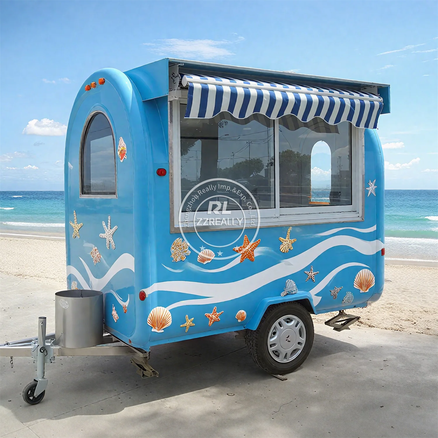 

Custom Food Truck Pizza Truck Ice Cream Mobile Kiosk BBQ Coffee Trailer Taco Concession Food Trailer With Full Kitchen