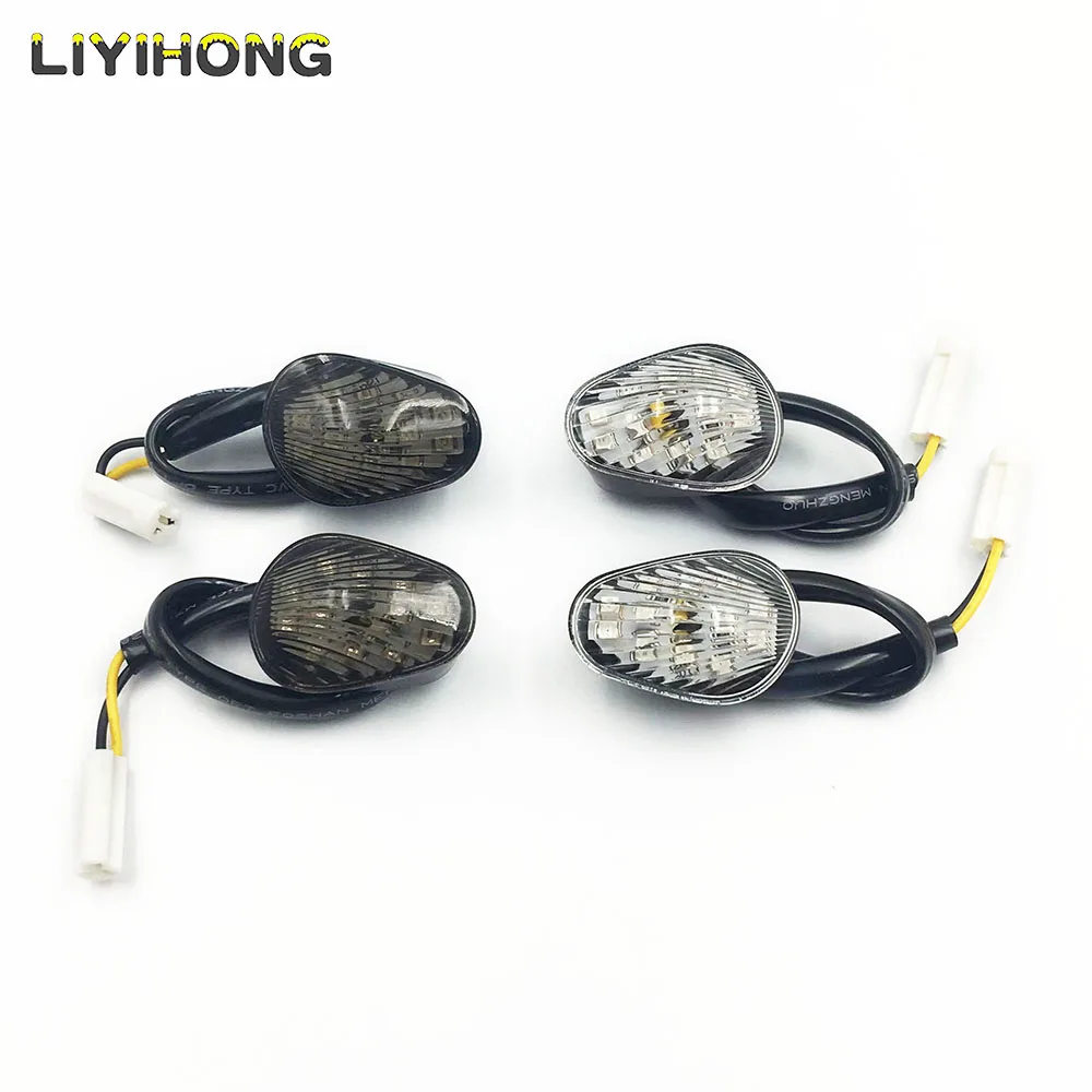 دراجة نارية بدوره إشارات مؤشر LED أضواء وامضة لمبة فلوش جبل لياماها YZF R1 2002-2008 لياماها YZF R6 2003-2008