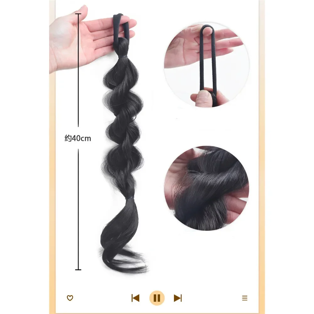 Korean Hair long Braids color brown black cool brown HairBraids Hair Extensions Cute Synthetic Braiding Hairs For Daily Party