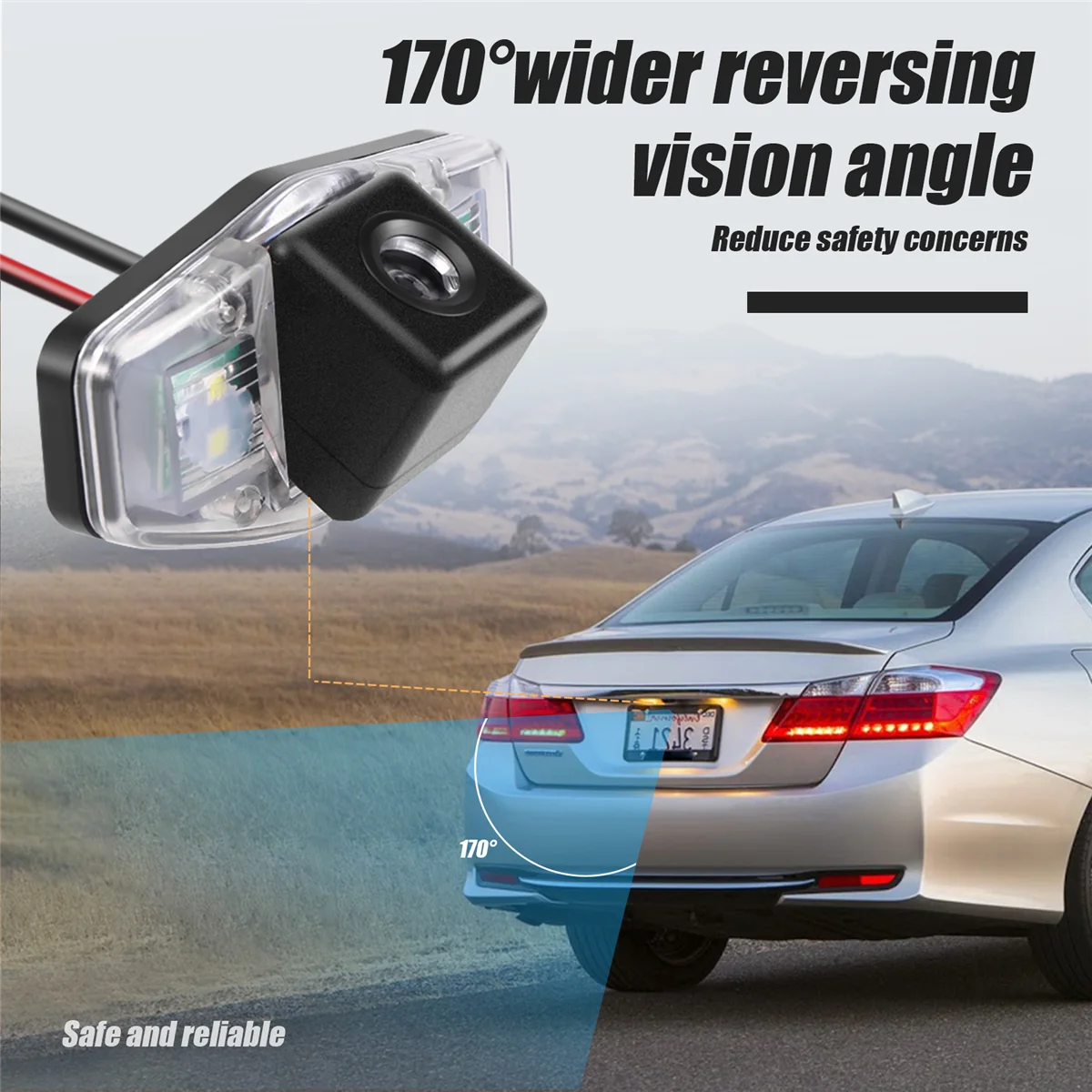 Автомобильная камера заднего вида для Honda Accord Civic EK FD Pilot Fit Jazz Acura TSX 1998-2013