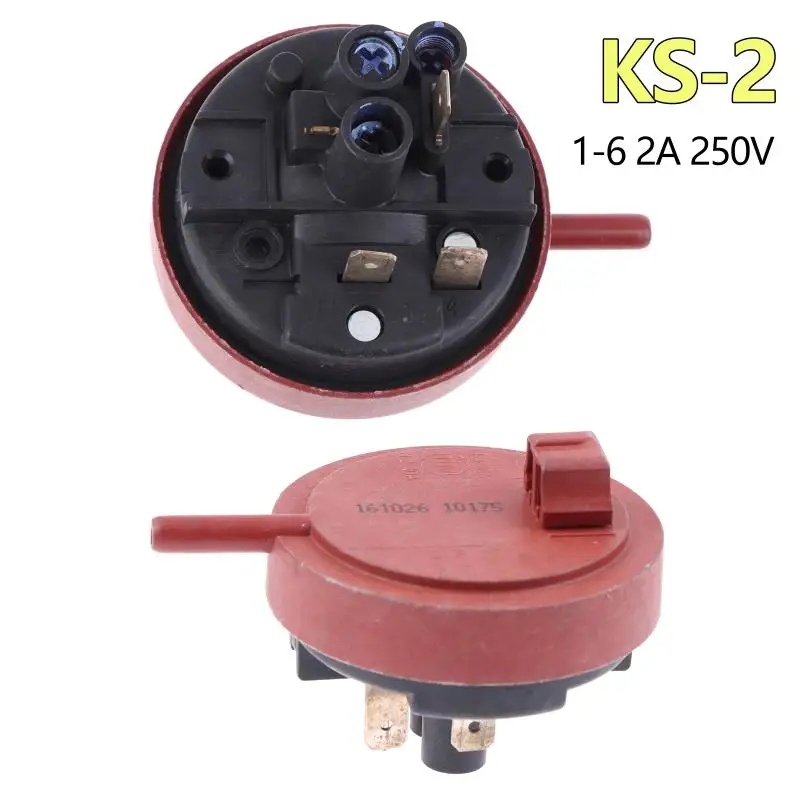 Water Level Sensor For Sanyo Washing Machine KS2 1-6 2A 250VAC Pressure Switch Fast Response For Laundry Use