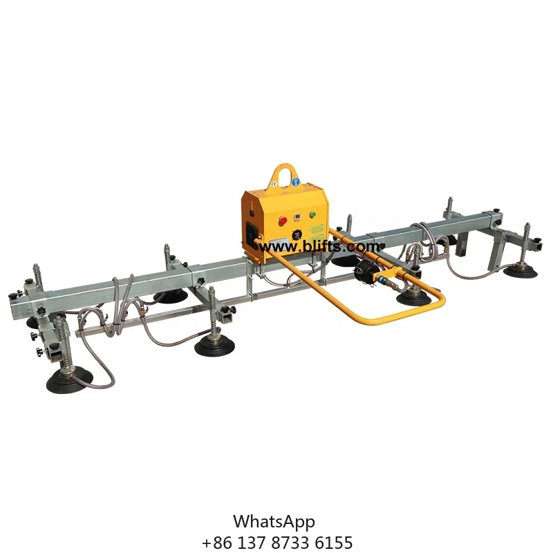 300-1000kg Customized Multiple Size Metal Lifting Equipment Sheet Steel Suction Cup Vacuum Lifter With CE