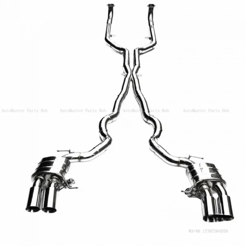 

Exhaust Catback Stainless Steel 304 for M6 F06 4.4T Exhaust Valvetronic Muffler Car Exhaust System