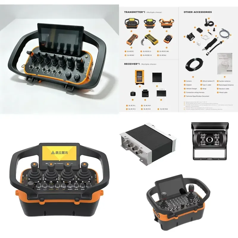 Industrial Remote Controller Portable Wireless Remote Control System for Mining Drilling Rig Underground Mining Machinery